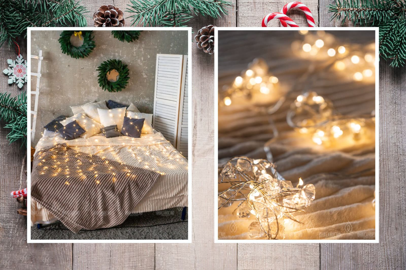 Idei de folosire a ghirlandelor LED pentru a-ți decora casa