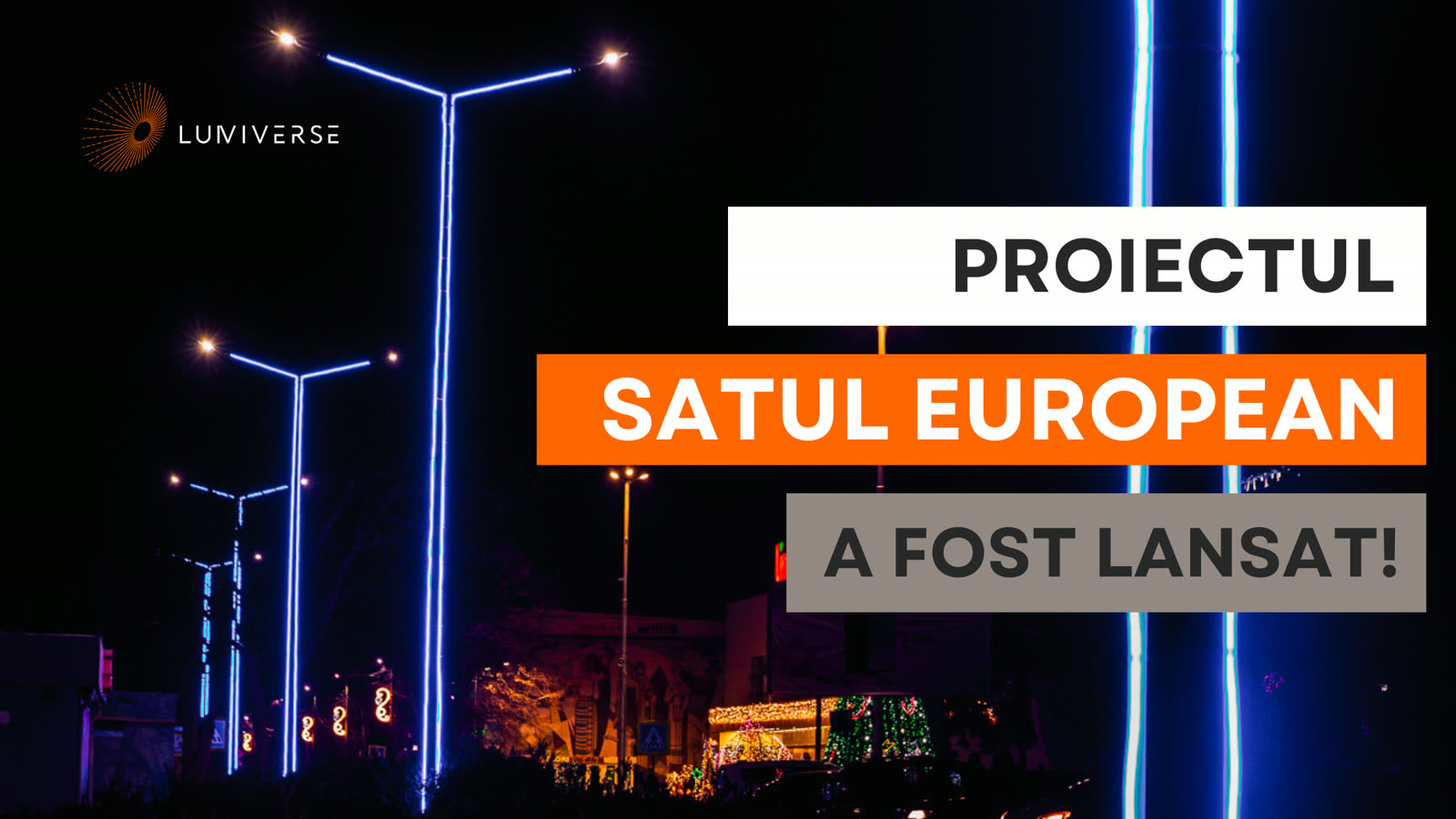 Lansăm proiectul SATUL EUROPEAN